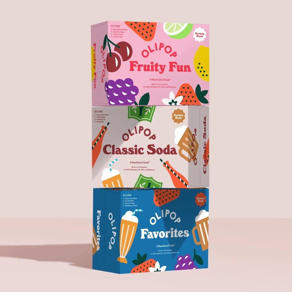 Classic Soda Variety Pack